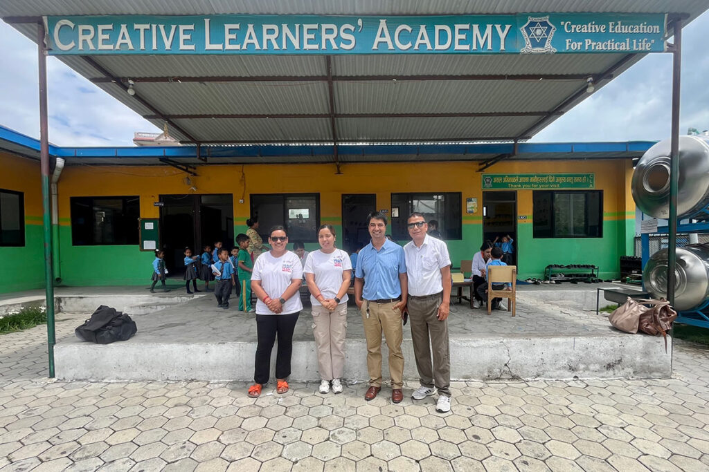 Dental and Health Check-up Camp at Creative English School